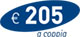 euro 205 a coppia