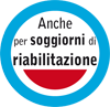 anche per soggiorni di riabilitazione