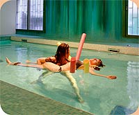 piscina verde