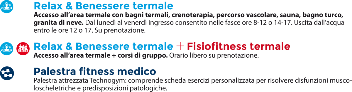 abbonamenti terme e palestra