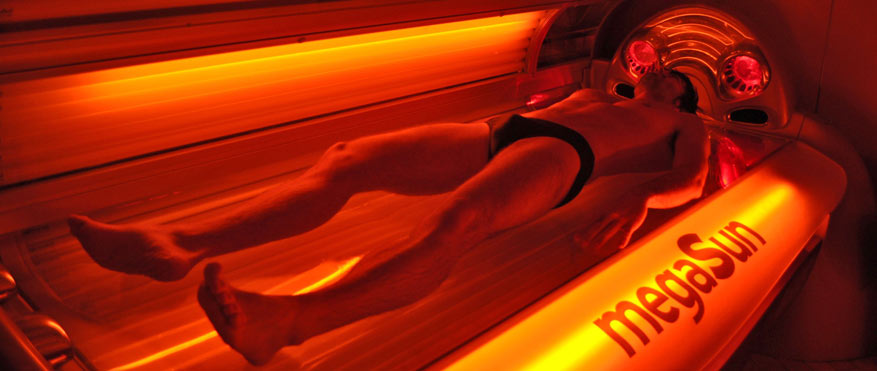 elioterapia in spa a Bologna: lettino solare per bagno di sole