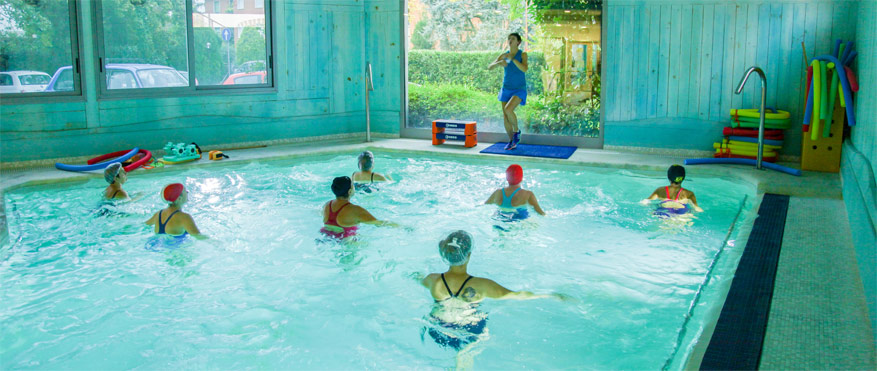 fitness a minerbio in piscina termale
