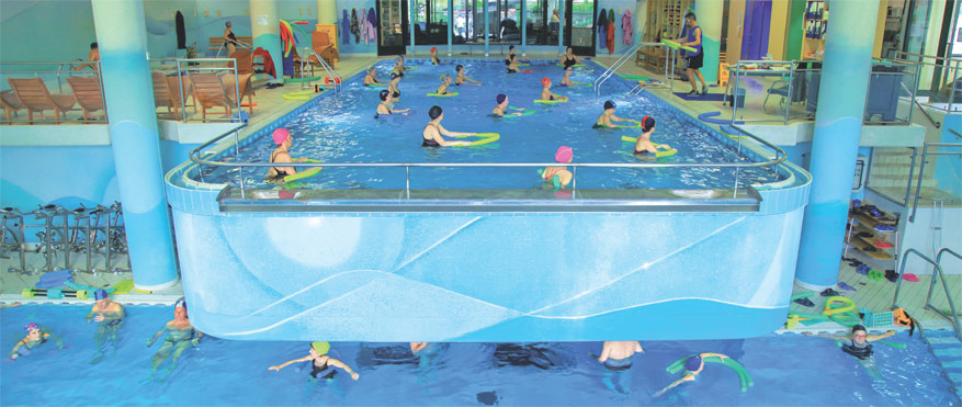 acquagym, corsi in piscina, antistress e training a Bologna Casalecchio