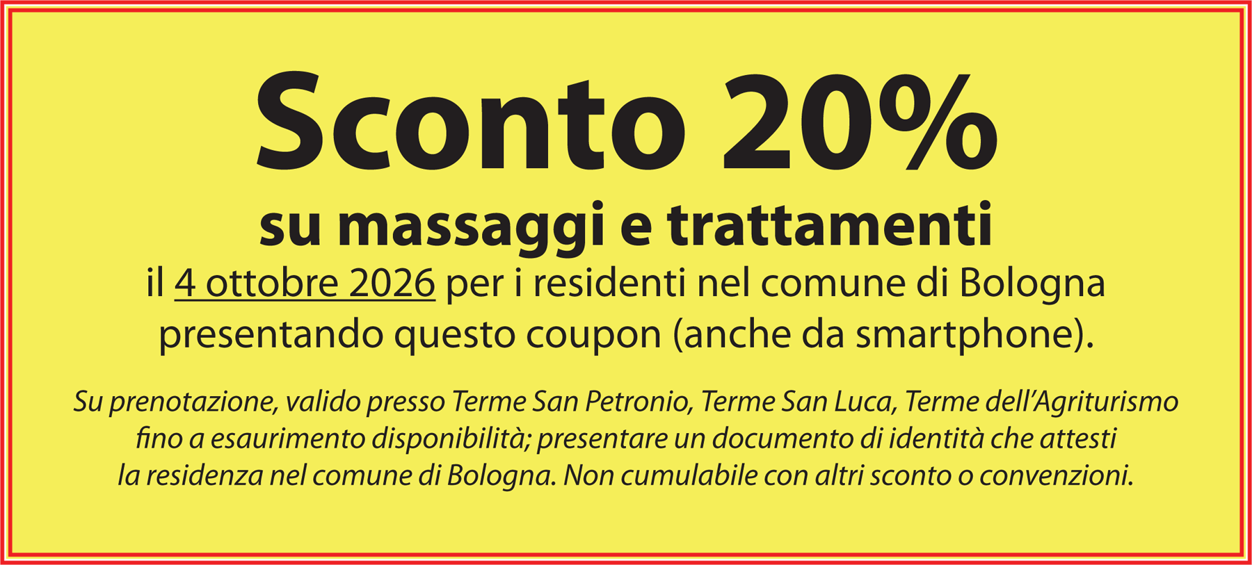sconto 20%